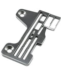Pro Grade Throat Plate Replacement For Industrial Overlock Sewing Machines Compatible With SH6005 MO2404N MO2504N JU KI Models Built Tough With Durable Steel For Precise Stitching And Long Lasting Performance, steel throat plate close-up