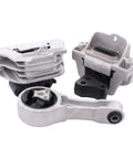 2.4L Engine Mount And Automatic Transmission Mount Set For Dodge Journey 2011-2017 showing three metal mounts on white background