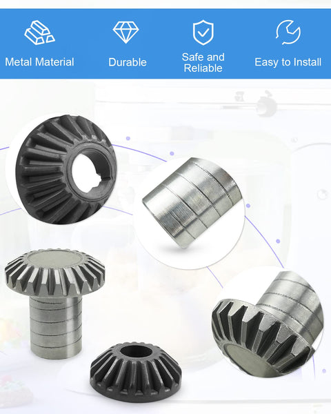 Beveled Gears Set For KitchenAid Stand Mixers Beefed Up Replacement Kit Fits Classic UltraPower Heavy Duty Professional Artisan Models
