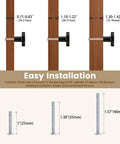 Top Tier Heavy Duty Black Cabinet Knobs Slick Round Handles For Kitchen Cupboards And Drawers Solid Zinc Alloy Hardware Built Tough Quick Install Hassle Free Setup Dependable Twenty Pack Bundle with installation guide and screw sizes.