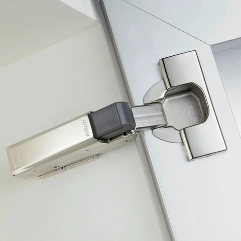 Soft Close Straight Arm Full Overlay Cabinet Hinges Nickel Finish Clip On For Frameless And Face Frame Doors Adjustable Quiet Operation Pack Of 20 No Fuss Install