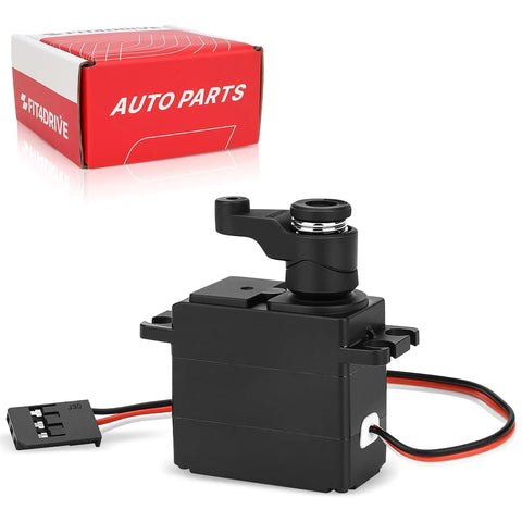 Gears Digital RC Servo Replacement for H14BM 14210 14209 with high strength metal and plastic construction, box and unit displayed