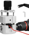 Hella Tough Manual Drill Powered Wire Stripper Machine For Copper Cable Recycling Portable Scrap Wire Peeler, showing detailed mechanism.