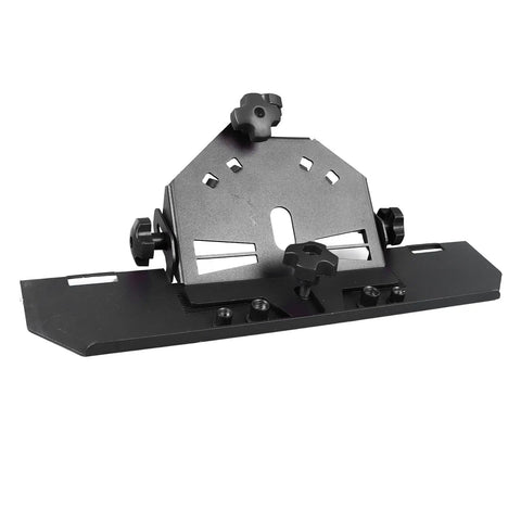 Heavy duty electric tile chamfering machine component for precision 45 degree ceramic edge profiling, compatible with angle grinders.
