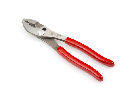 8 Inch Slip Joint Pliers For Everyday Home And Shop Go-To Use With Adjustable Tension 3 Zone Jaws For Gripping Nuts Bolts And Wire