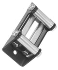 4 Way Winch Roller Fairlead Cable Guide For Smooth Wire Rope Operation 4500Lb High Strength Steel With Quick Install Design, angled view