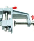 Mini Aluminum Table Clamp Vise For Small Craft Projects, Tiny But Mighty DIY Clamp for Woodworking, side view