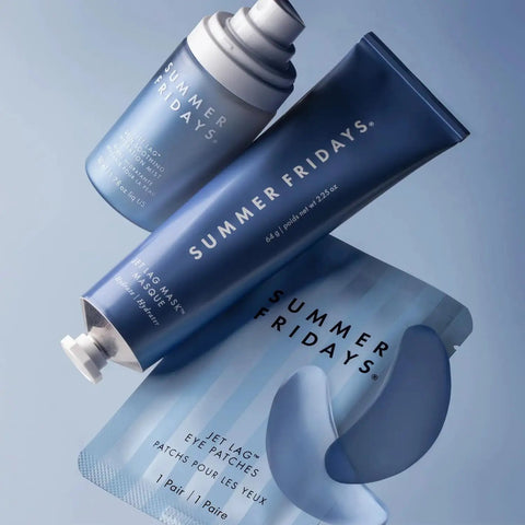 Jet Lag Under Eye Patches Hydrating Hydrogel Eye Masks With Caffeine And Peptides To Soothe Depuff And Refresh The Undereye Area