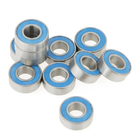 25 Pack Small Sealed Ball Bearings MR115 2RS 5x11x4mm Steel With Rubber Seals For Machinery Tools Motors Reducers And DIY Projects