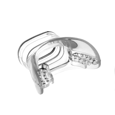 Close-up of Two Pack Transparent Silicone Snorkel Mouthpiece For Regulators And Scuba Diving Replacement Mouthpiece
