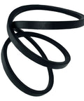 Beefy Wrapped Industrial Belt For Rolair Air Compressor Replacement 4090HK17 6590HK18 High Torque Performance Built To Last With Abrasion Resistant Fabric Wrap For Longevity And Quiet Efficient Operation, black wrapped belt