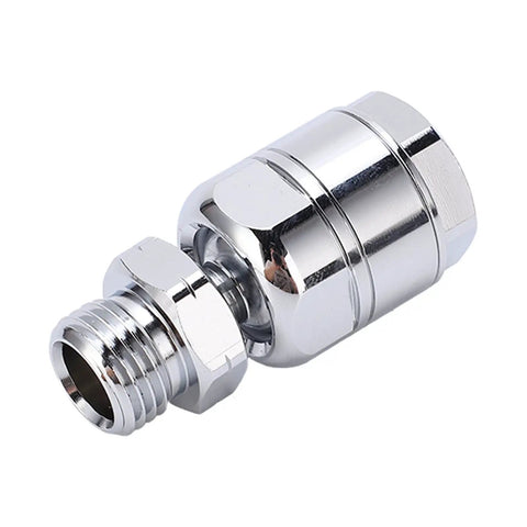 360 Degree Scuba Regulator Swivel Adapter For 2nd Stage Dive Hose Rotator Stainless Steel Marine Grade Build Reduces Jaw Fatigue