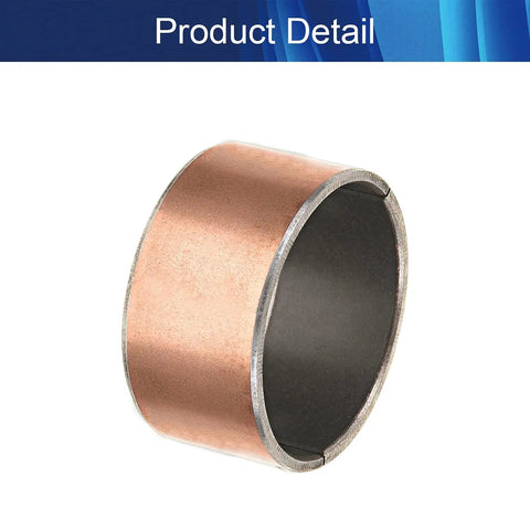 Single 45mm Bore By 50mm Outer Ring By 25mm Length Plain Sleeve Bearing, No Sweat Oilless Bronze Bushing, Heavy Duty Carbon Steel Core For Engine Swaps And Weekend Rig Builds.