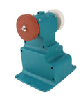Hardcore Mini Bench Grinder Featuring A Rock Solid Mount Base That Zeroes Out Vibration Smooth Cordless Polisher And Sander Plays Nice With Standard 18V Batteries For Weekend Warriors compact blue grinder with two grinding wheels