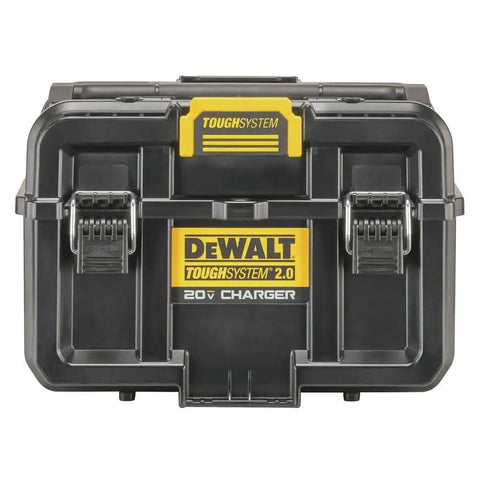 Dual Port Charger For ToughSystem 2.0 20V Max Batteries With Dual USB Ports And IP55 Dust And Water Protection Ideal For FlexVolt
