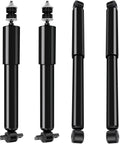 Front And Rear Shock Absorber Kit For Silverado 1500 And Sierra 1500 1999 Through 2007 344380 Gas Strut Auto Shocks Four Piece Set