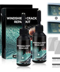 Windshield Crack Repair Kit With Fast Glass Repair Fluid For Cars, Universal Chip And Crack Fix, Quick Windshield Glass Repair Tools