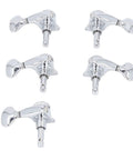 Savage Locking Guitar Tuners 6 Pack With Precision 1:21 Gear Ratio Smoother Intonation And Sealed Lubrication For Electric Or Acoustic Strats And Les Pauls With Heavy Duty Alloy Steel Machine Heads, six chrome tuners