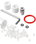 Spare Parts Replacement Kit For CO2 Cylinder Generators With Heavy Duty O Rings Quick Plug Connector And Moisture Absorbing Filter Media For Easy Maintenance And Dependable Plug And Play Performance, O-rings and filter media