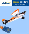 Arrows RC Plane For Adults Ultimate Husky 1800mm With Vector Flight Stabilization System PNP Ready To Fly Hobby Aircraft