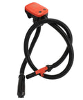 Ditch The Haul With This Fabater Auto Shutoff Fuel Transfer Pump Featuring Explosion Proof Motor And 2.4 Gpm Flow Rate For Fast Gas Oil Extraction With Battery Power Hose And Adapters, showing pump and hose design.