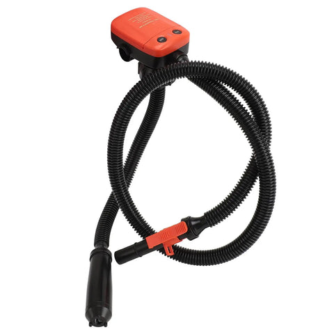 Ditch The Haul With This Fabater Auto Shutoff Fuel Transfer Pump Featuring Explosion Proof Motor And 2.4 Gpm Flow Rate For Fast Gas Oil Extraction With Battery Power Hose And Adapters, showing pump and hose design.