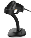 Barcode Scanner With Adjustable Stand USB Wired Handheld Laser Reader For No Fuss Hands Free Scanning And Quick Inventory