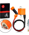 Ignition Coil Kit With CDI Igniter And Spark Plug For Raptor 350 YFM350 2004 To 2013 And Warrior 350 YFM350 2002 To 2004
