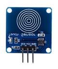 Ten Pack TTP223B Capacitive Touch Switch Modules with 2 to 5.5V digital sensor and M2 mounting holes for DIY smart home projects