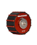 Heavy Duty 5 16 Inch Manual Tube Expander Head For Copper Aluminum Lines Smooth Zero Leak HVAC Mini Split Belling Tool No Sweat Beast Mode Top Notch Gear in black and red color.