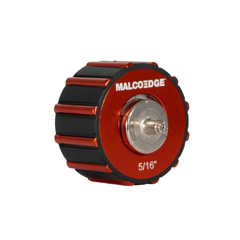 Heavy Duty 5 16 Inch Manual Tube Expander Head For Copper Aluminum Lines Smooth Zero Leak HVAC Mini Split Belling Tool No Sweat Beast Mode Top Notch Gear in black and red color.