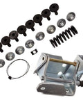 Front Left Upper Door Hinge Replacement For Chevy And Cadillac Trucks Heavy Duty Steel Design with bolts and springs