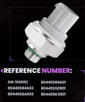 Direct Fit Honda Acura HVAC Binary Switch AC Pressure Sensor Upgrade For Civic Integra RSX TL And More Keeps Your Ride Chill With Easy DIY Install And Smooth Climate Control. White threaded AC pressure sensor with 80440S84A01 reference