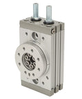 Heavy Duty Pneumatic Air Cylinder With 190 Degree Adjustable Rotating Arm Aluminum Alloy Body For Light Industry