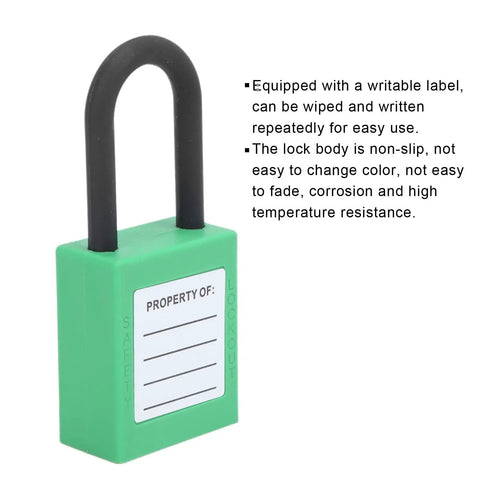 5 Pack Industrial Lockout Tagout Padlocks Green With Keyed Different Design Engineered To Survive Hella Rough Shifts Built Dang Tough For Dead Simple Machine Guarding And Tagging