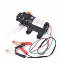12V Vacuum Pump Siphon And Fluid Transfer Pump For Cars Boats Motorbikes Diesel Electric With Hose Black Workhorse For Fast Fluid Transfer 5L Per Minute 0.8MPa Max 60W Portable black pump with hose and alligator clips