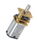 Tiny All-Metal 12V 30RPM Gear Motor With Gearbox For DIY RC Toys And Smart Cars, N20 Reduction, Mini Micro Gearhead