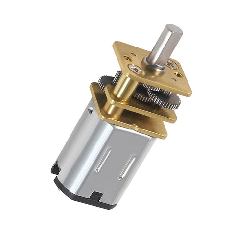 Tiny All-Metal 12V 30RPM Gear Motor With Gearbox For DIY RC Toys And Smart Cars, N20 Reduction, Mini Micro Gearhead