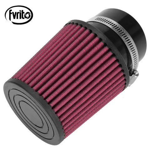 62mm Air Filter Cleaner Kit For Predator 212cc And 196cc 224cc Clones GX engines, red filter with black clamp