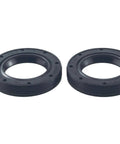 Rotary Oil Seal 1-1/6 Inch ID X 1-11/16 Inch OD 399781S For Briggs And Stratton PTO Engines Replaces 8825 399781 Fits 97700 99700 12A800 12D800 121700 Through 129800 104700 Series Two Pack, black rubber