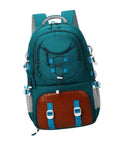Trail Ready Hiking Backpack Rucksack For Outdoor Adventures Mountaineering And Camping Pack Versatile Travel Bag in dark green