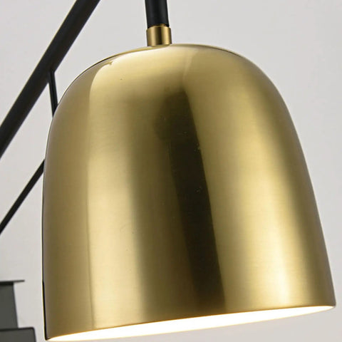 Close-up of heavy duty modern wall sconce lights featuring durable iron build with uplight downlight setup.