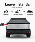 Tesla Supercharger Release Tool For Rapid Ev Cable Breakaway Keeps You Seated And Lets You Bail Out Fast Without Stepping Out Cybertruck Compatible Charging Aid with charging connector.