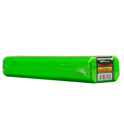 E6013 Welding Rod 1 Eighth Inch, 5 Pound Pack, All Position, green package, angled view
