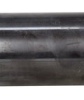 Heavy Duty 1-1/8 Inch Solid Shaft Coupler With Keyway And Set Screws, 2 Inch Outer Diameter, 4-1/2 Inch Overall Length, 1-1/8 Inch Bore, Black Oxide Finish, C1018 Mild Steel Shaft Connector For Industrial Machinery, side view