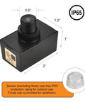 Dusk To Dawn Photocell Sensor For Outdoor Lights Hard Wired Post Eye Auto Light Control Switch UL Listed with IP65 rating