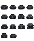 14 Piece Tie Rod End Boots Kit Ball Joint Rubber Dust Covers For Universal Suspension And Steering Replacement For Most Cars Black Ride Ready Durable High Temperature Resistant Easy Install
