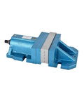 6 Inch 150 Mm Heavy Hitter Workbench Vise with blue finish, ideal for milling machines with roomy openings.