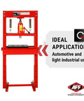 20 Ton Hydraulic Shop Press For Gear Bearing And Bushing Removal Straightening And Bending Heavy Duty Industrial Grade Beast