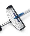 Close-up of TW 2.2 Torque Wrench 0-60 Nm 3/8 Inch Drive for Bike Maintenance showing easy read dial with precise markings.
